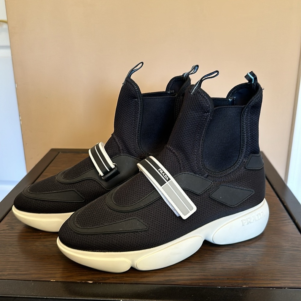 Prada Cloudbust High Top Sneakers - Picture 8 of 16